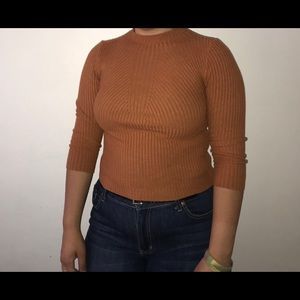 Orange sweater shirt!
